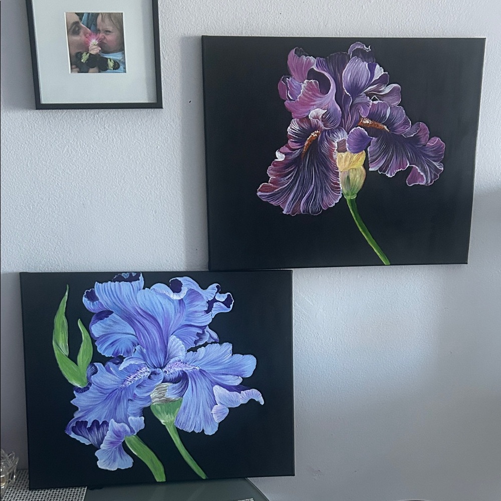 Floral Canvas Art Set
